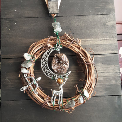 Artemis wreath wall hanging