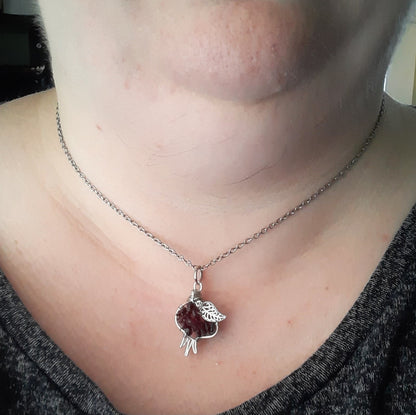 Garnet Pomegranate necklace - style I