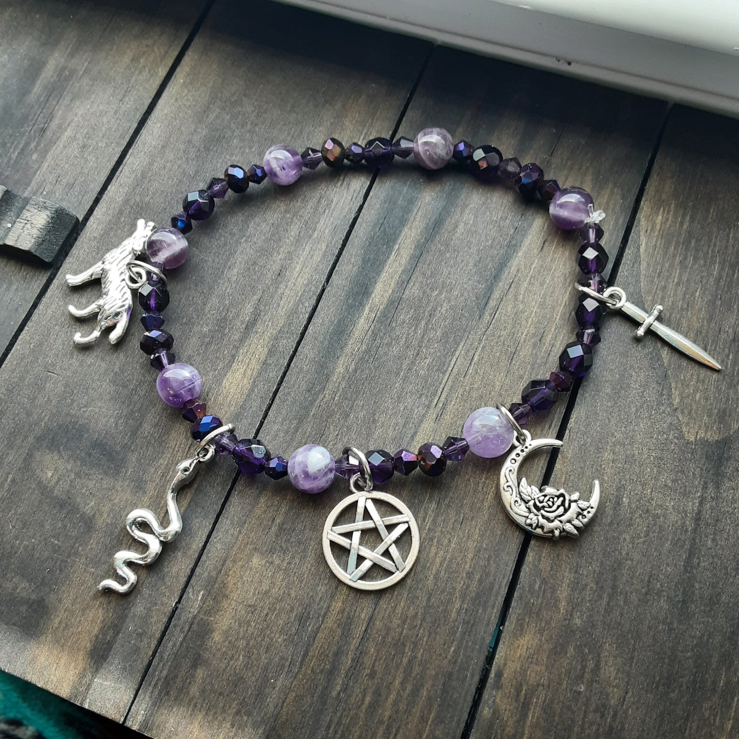 Hekate bracelet with Amethyst