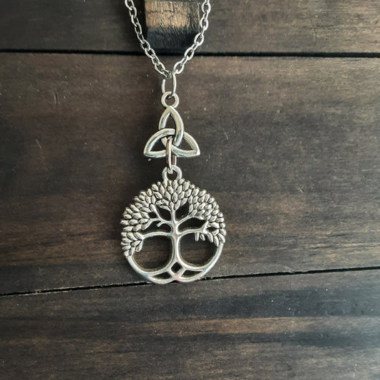 Tree of life with Triquetra