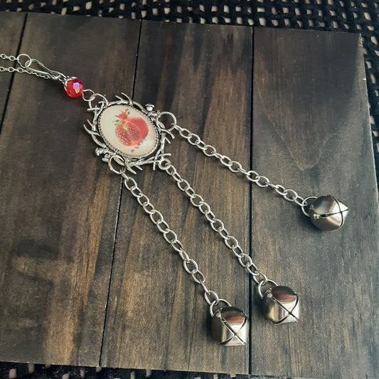 Persephone witch bells with pomegranate