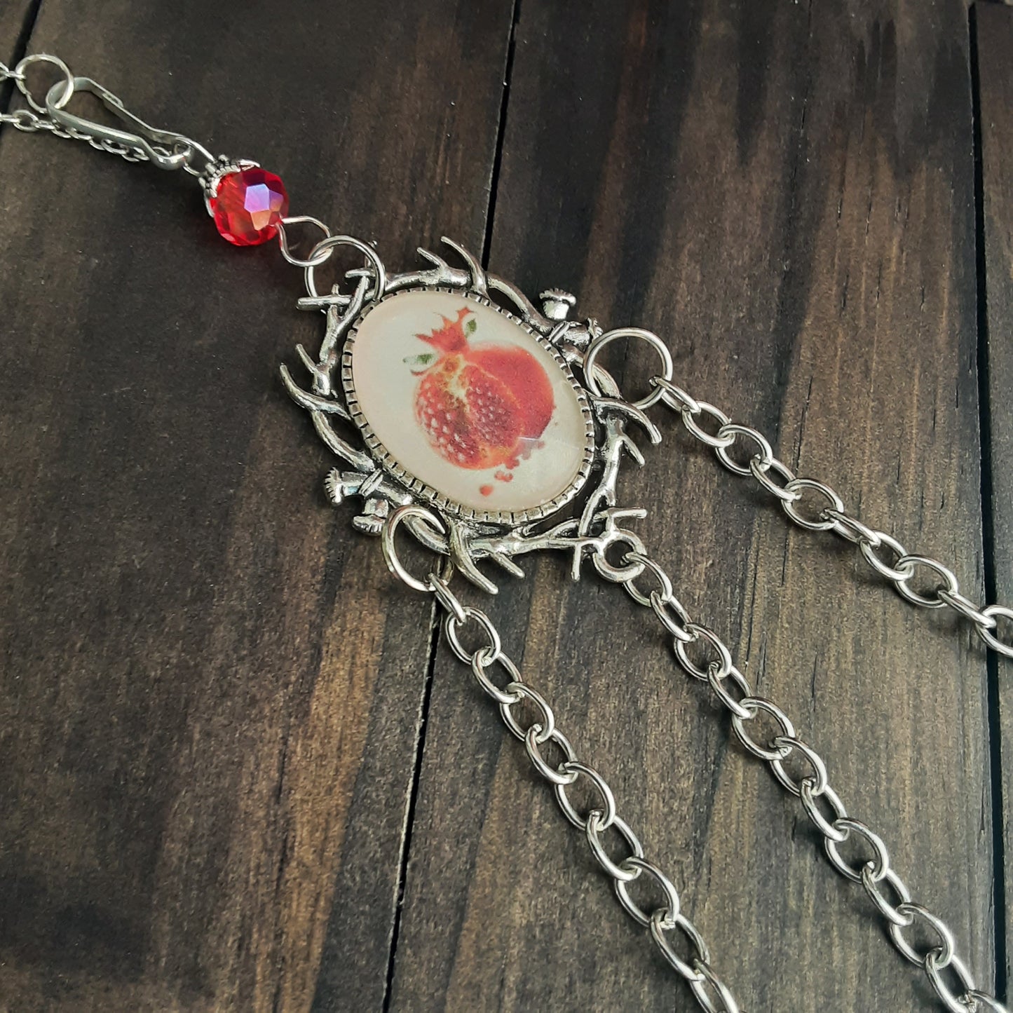 Persephone witch bells with pomegranate