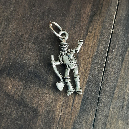 Tin man charm
