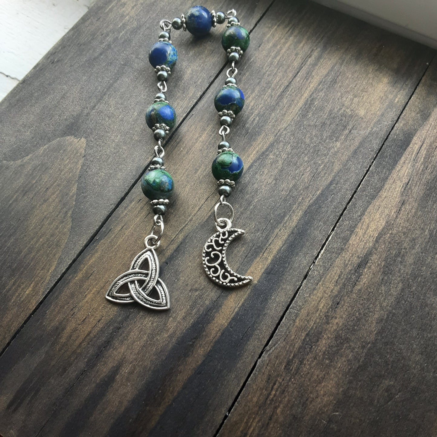 Lunar Grove- Celtic Goddess Prayer beads