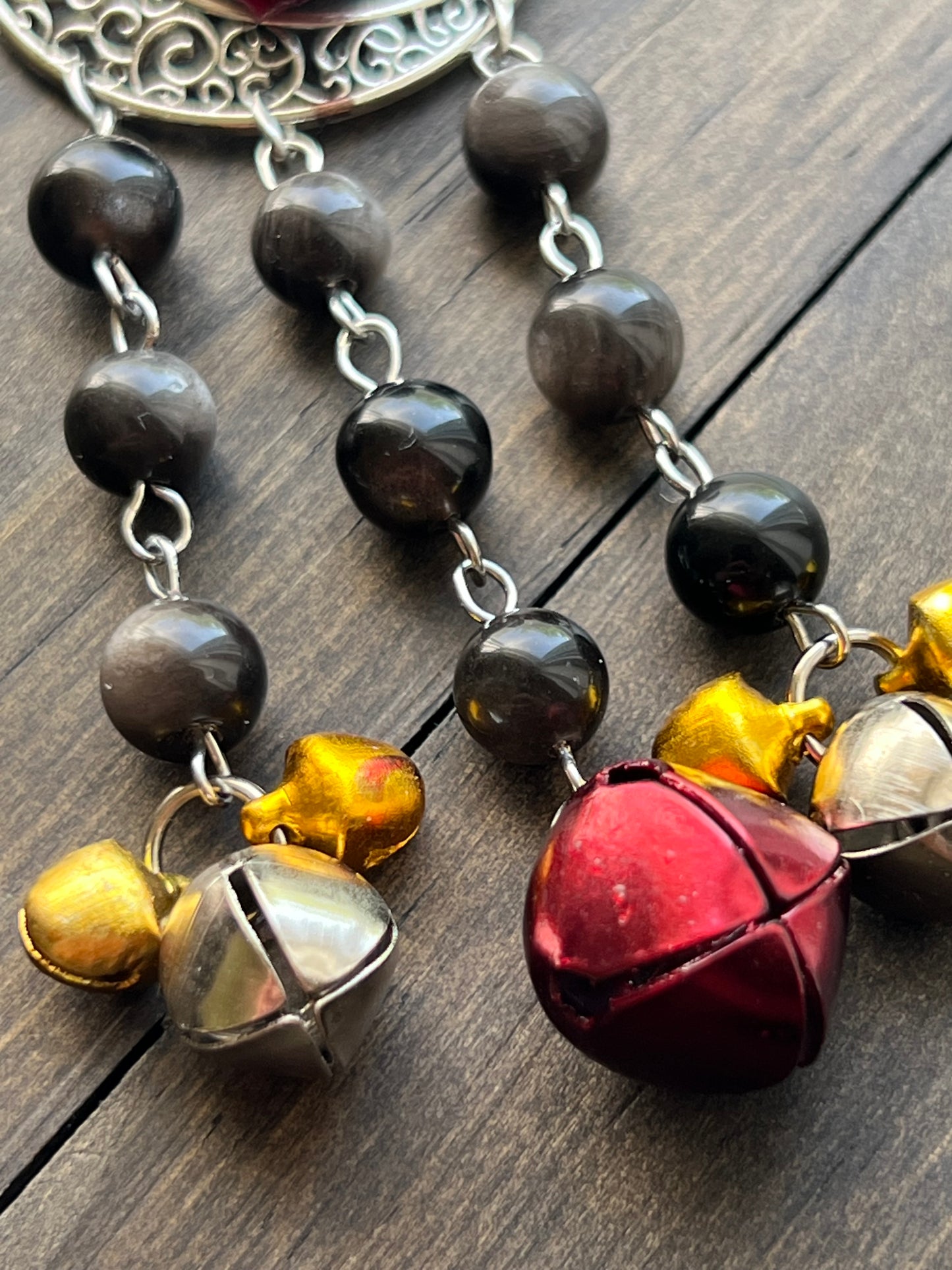 Red rose witch bells, please read