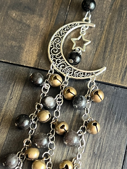 Star and moon witch bells