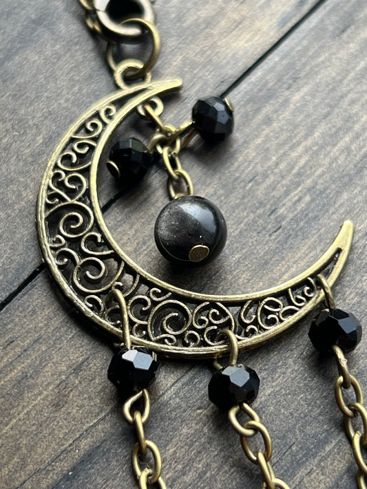 Bronze moon witch bells