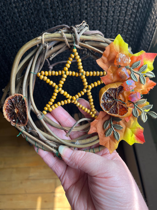 Orange wreath