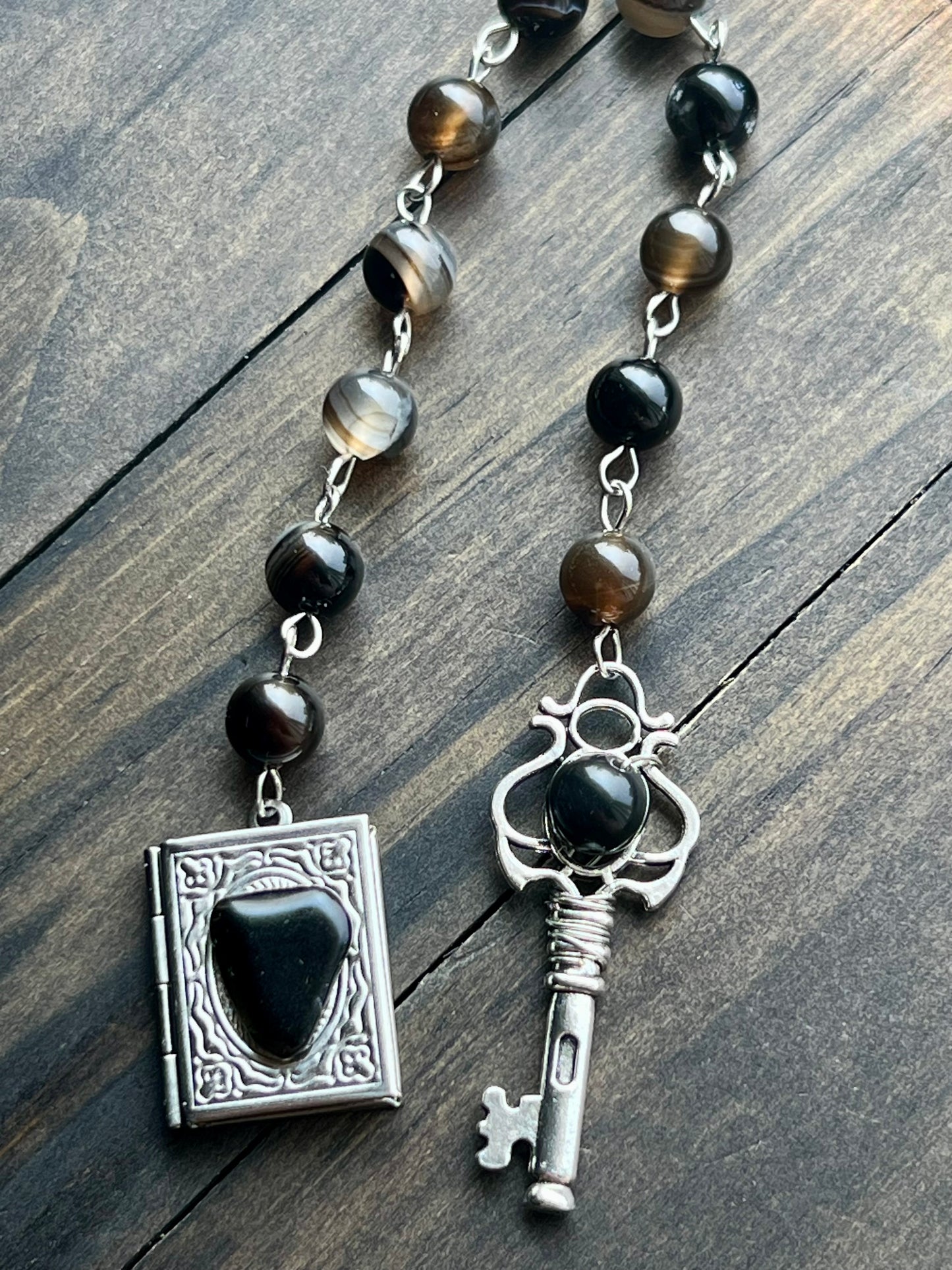 Thorned Shadow- prayer beads for liminal spaces