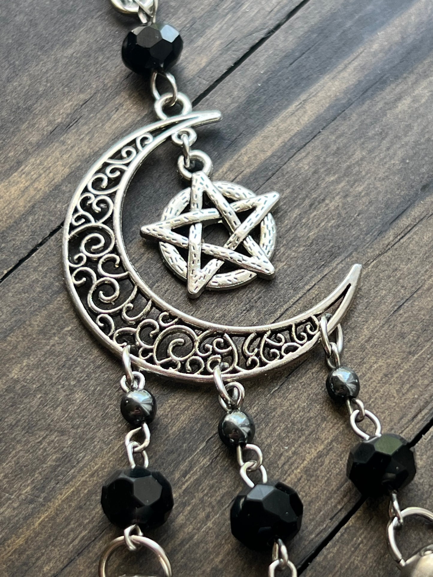 Hematite witch bells