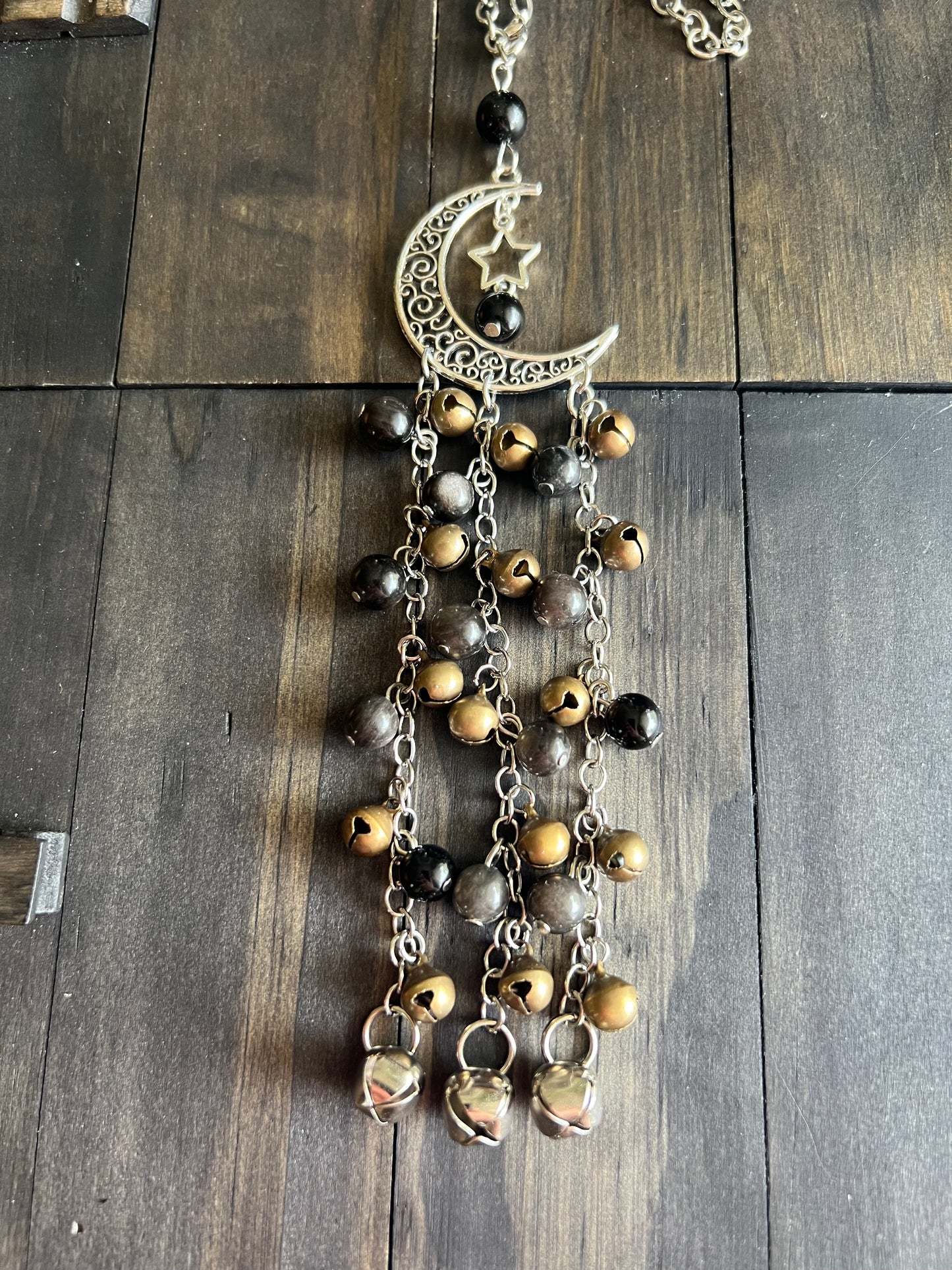 Star and moon witch bells