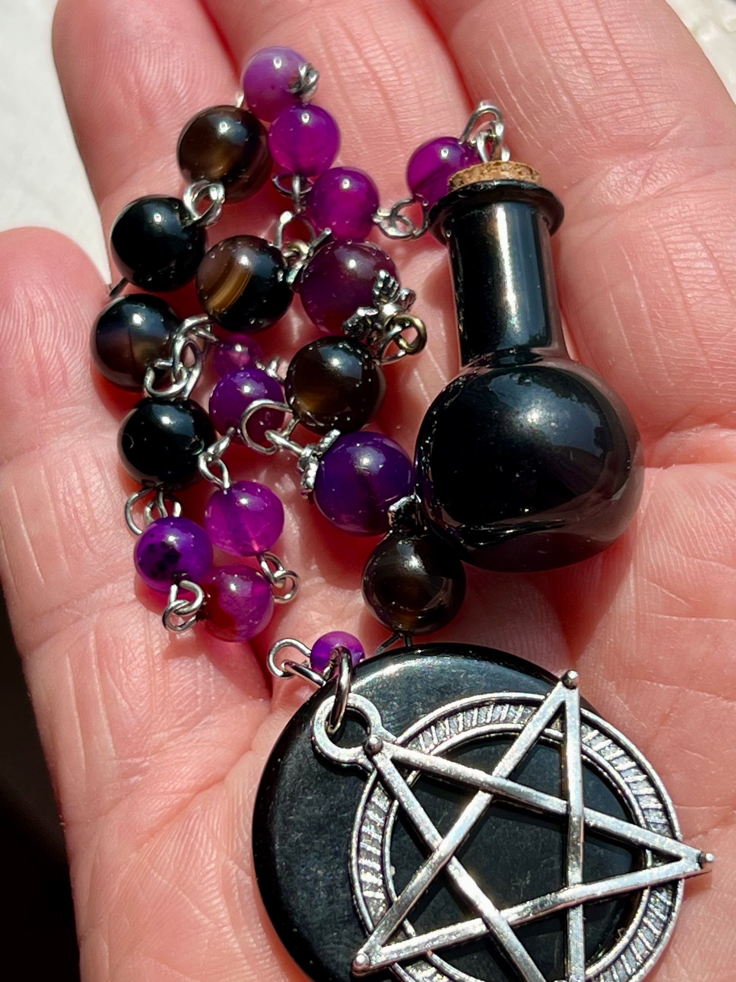 Shadow Veil – Vial Prayer Beads