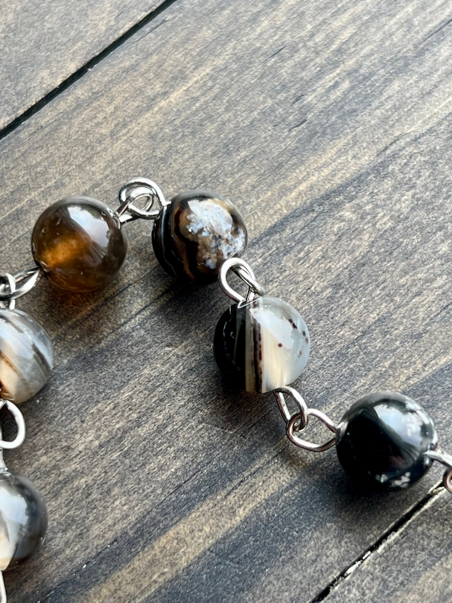 Thorned Shadow- prayer beads for liminal spaces