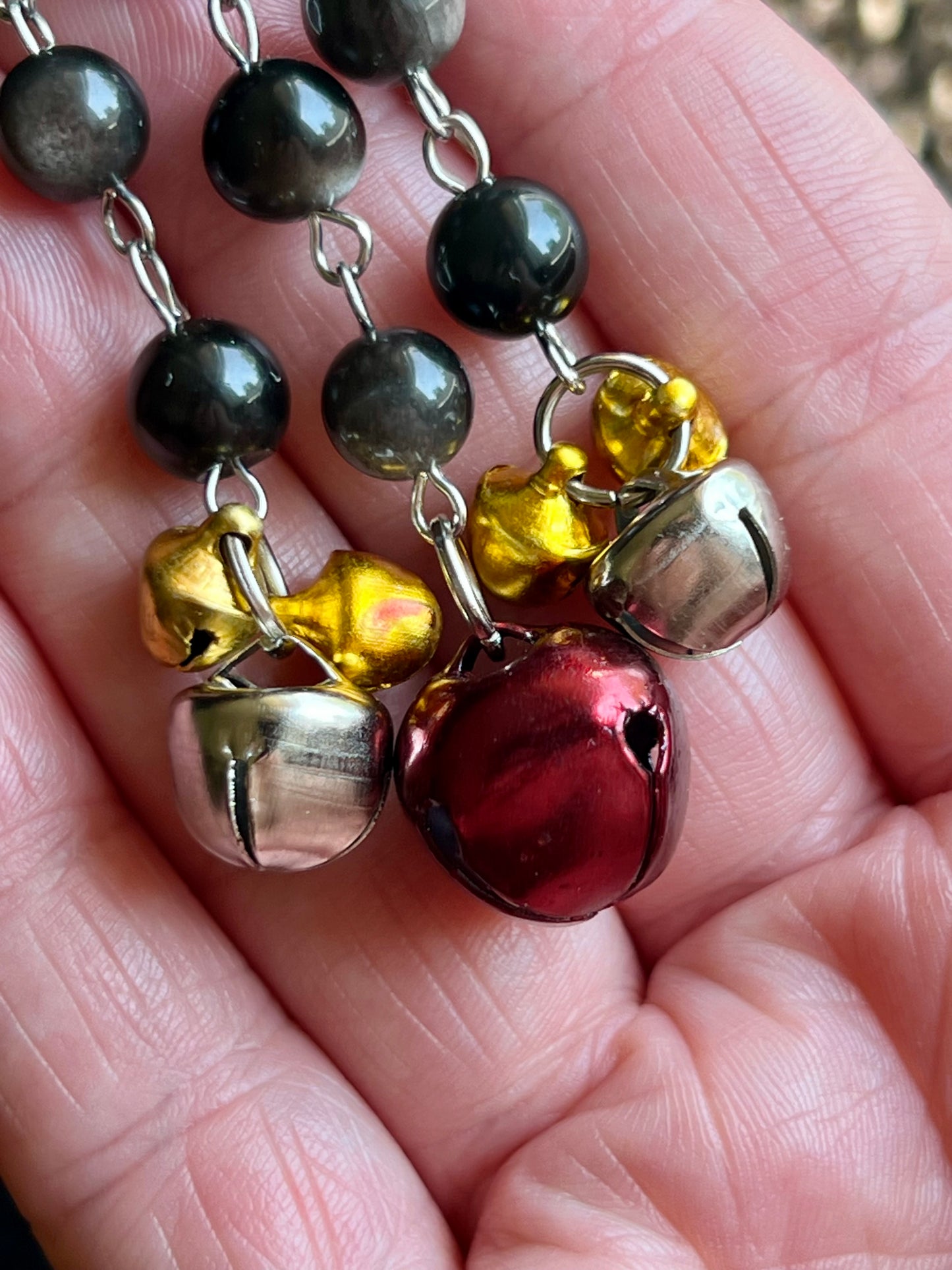Red rose witch bells, please read