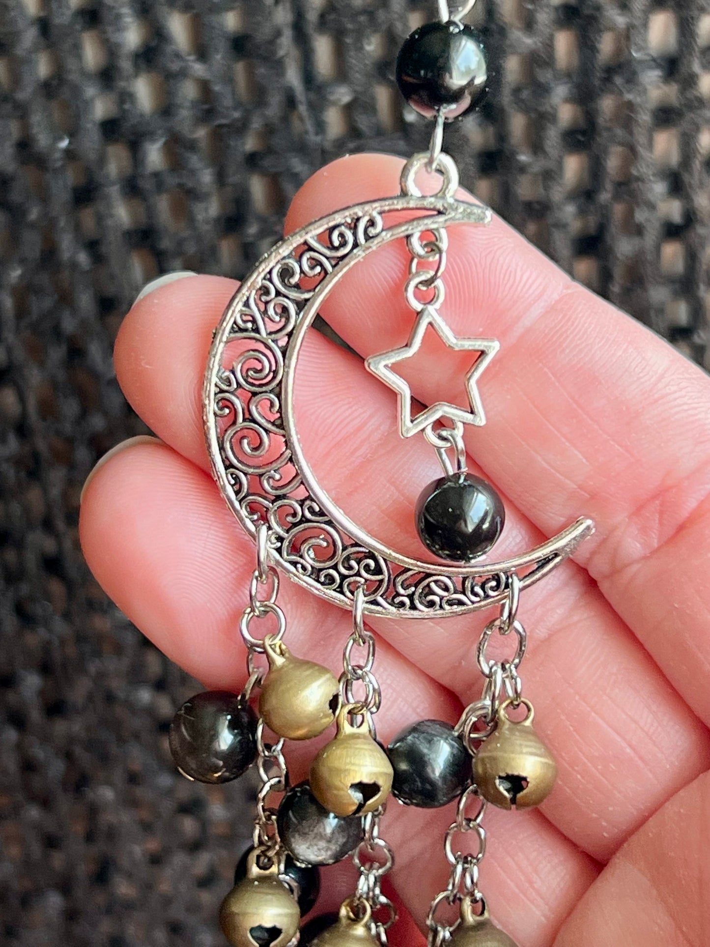 Star and moon witch bells