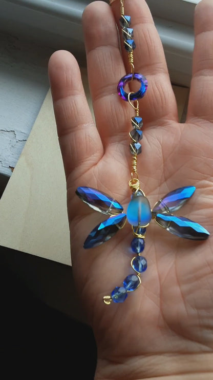 AB blue dragonfly