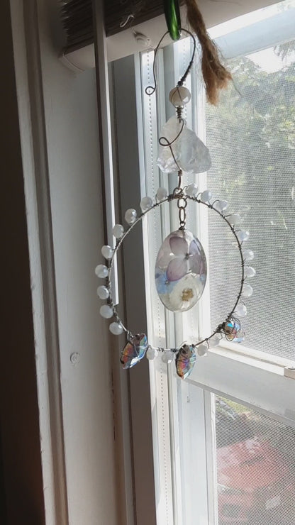 Flower suncatcher