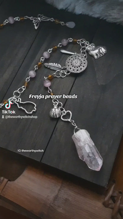 Freyja prayer beads