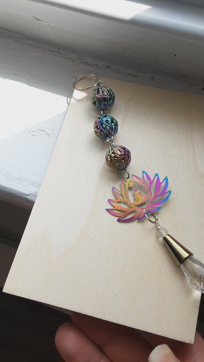 Lotus mini suncatcher