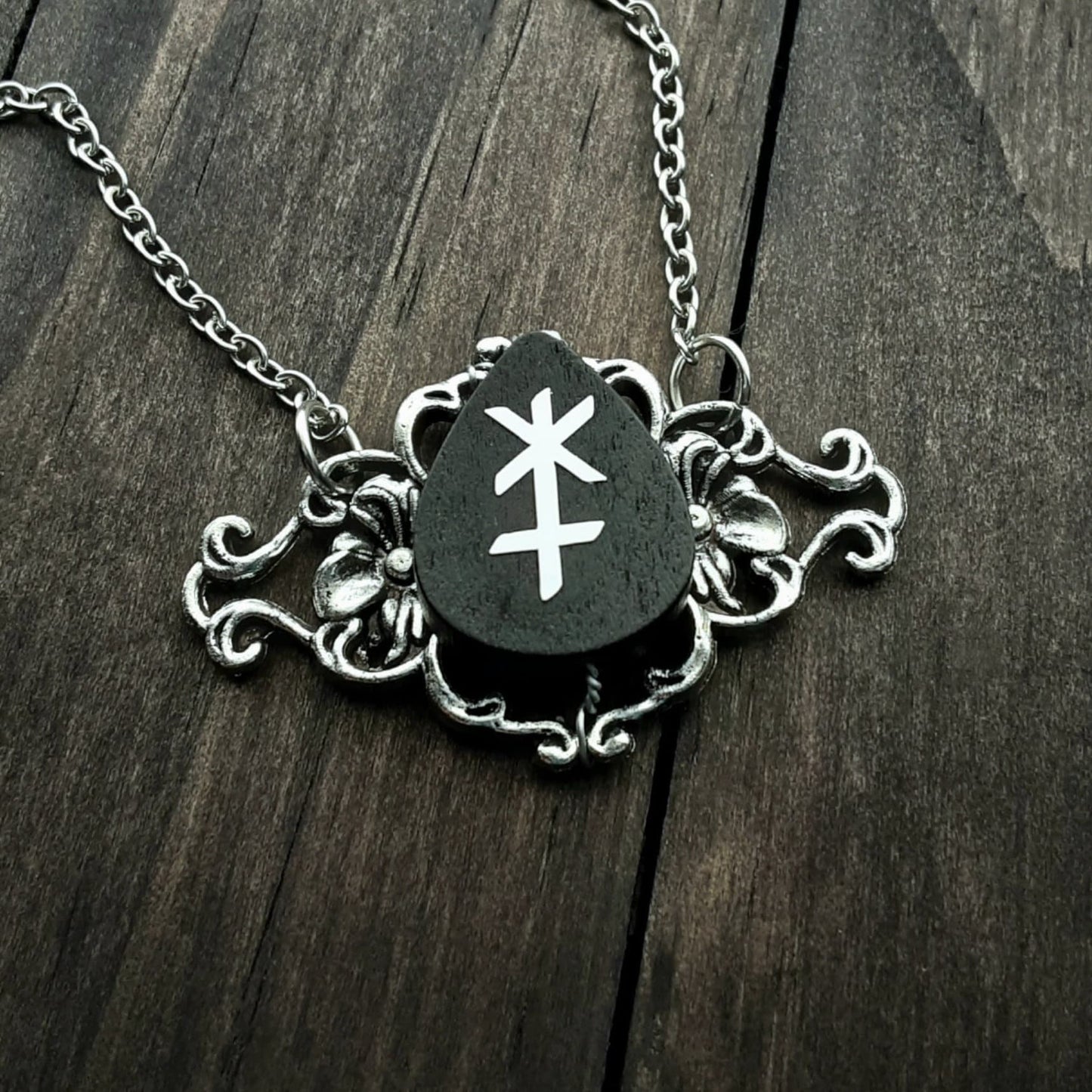 Hera Necklace Greek Goddess, Astrology Symbol Sigil Magic Devotional Jewelry Pagan Witchcraft
